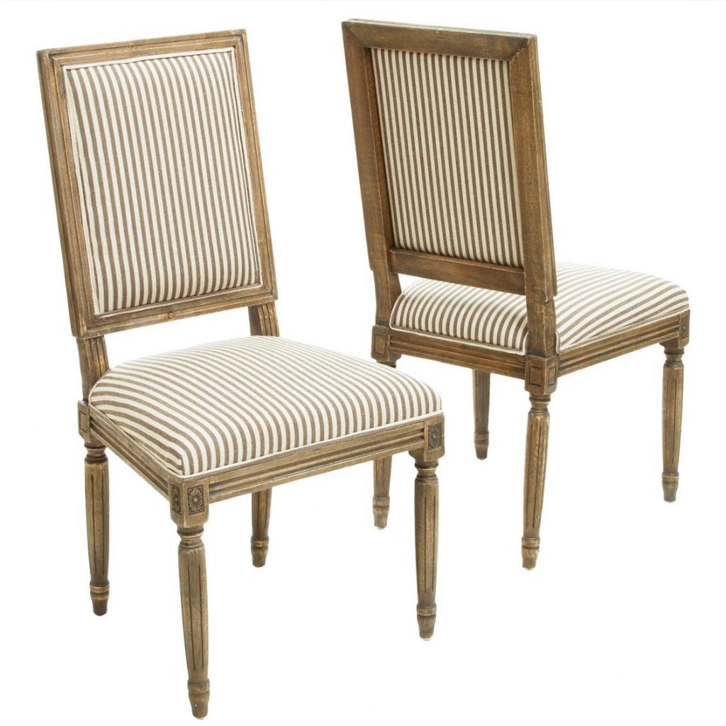 Madison Weathered Oak Dining Chairs