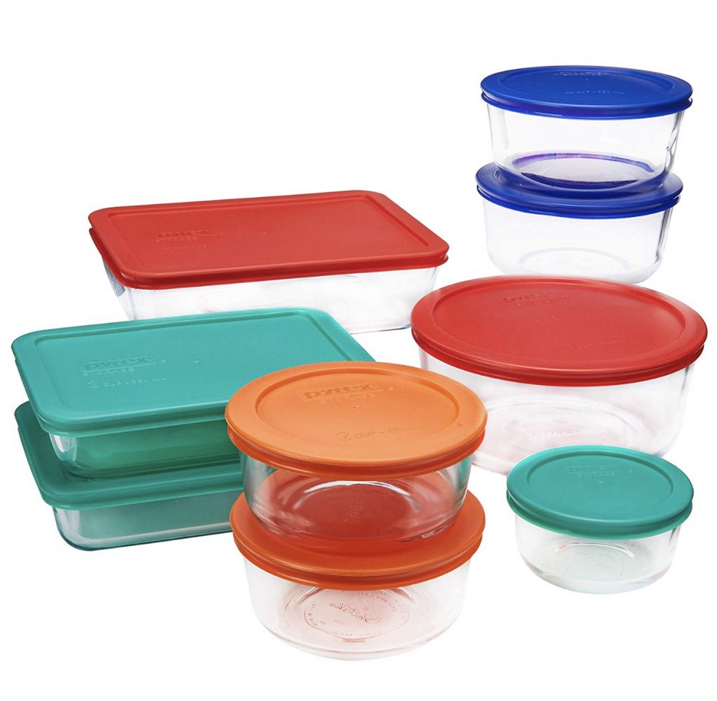 Pyrex Glass Storage Containers