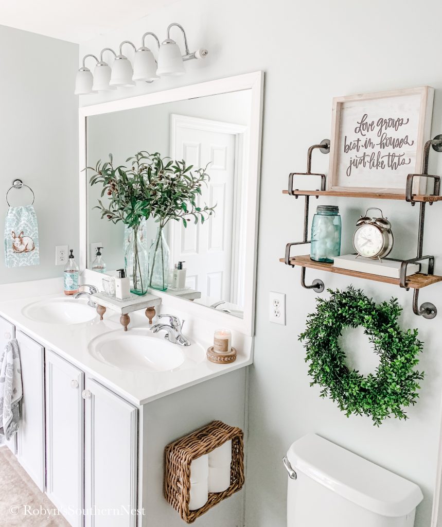 Robyn's Southern Nest - Hobby Lobby Bathroom Makeover