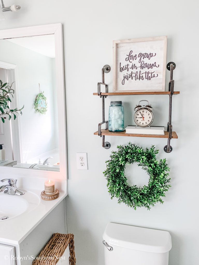 Robyn's Southern Nest - Hobby Lobby Bathroom Makeover