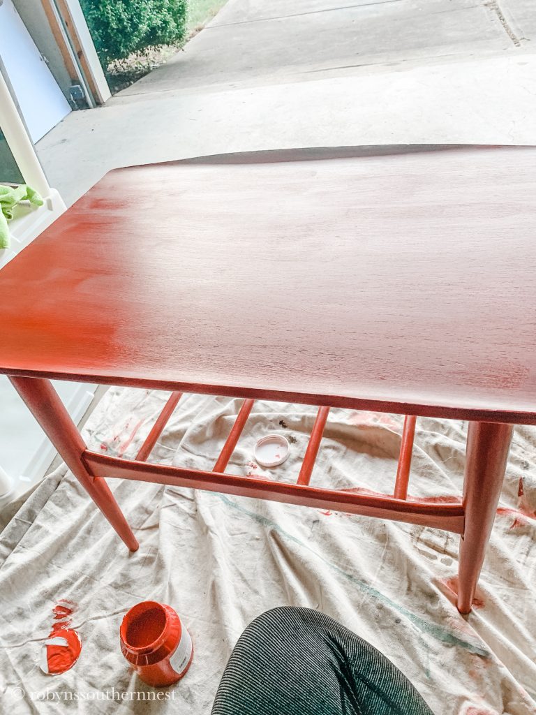 Fusion Mineral Paint Fort York Red