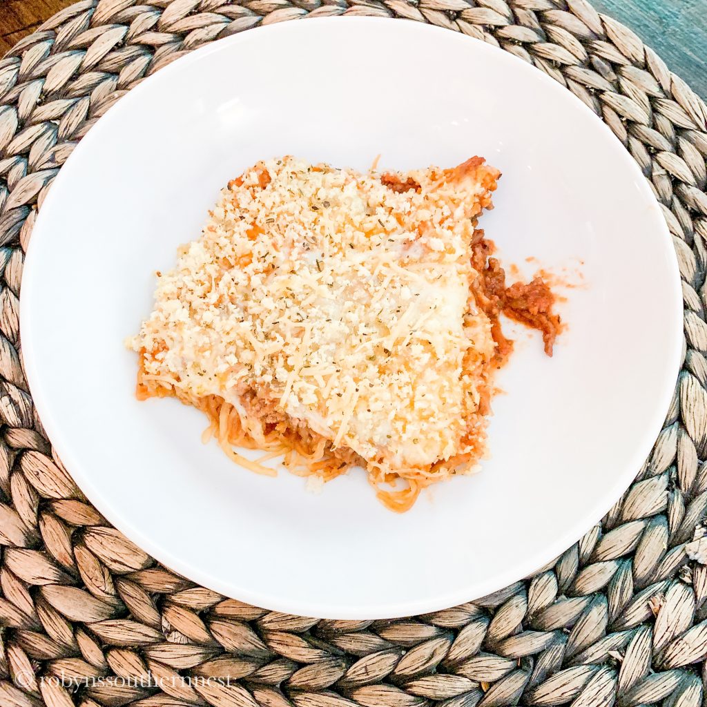 Spaghetti Squash Bake - Robyn's Southern Nest