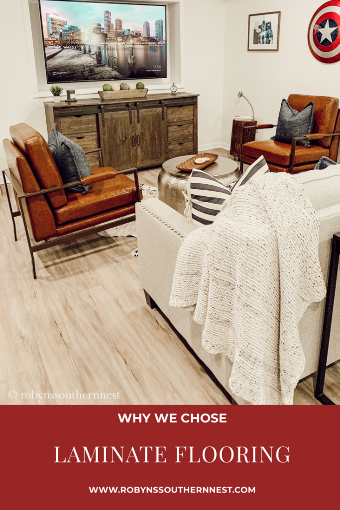 Why We Chose Laminate Flooring - Robyn's Southern Nest 