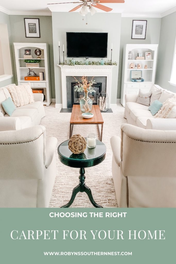 Choosing the Right Carpet -
Robyn's Southern Nest 
