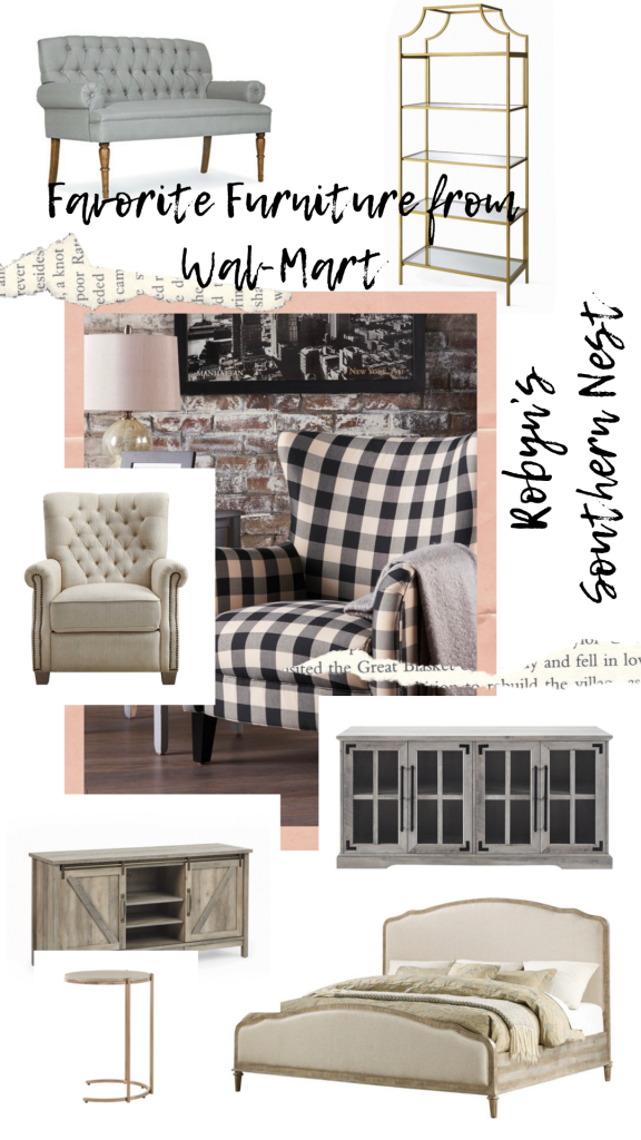 Favorite Furniture from Wal-Mart 
Robyn's Southern Nest