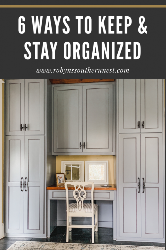 command center - 6 ways to keep and stay organized