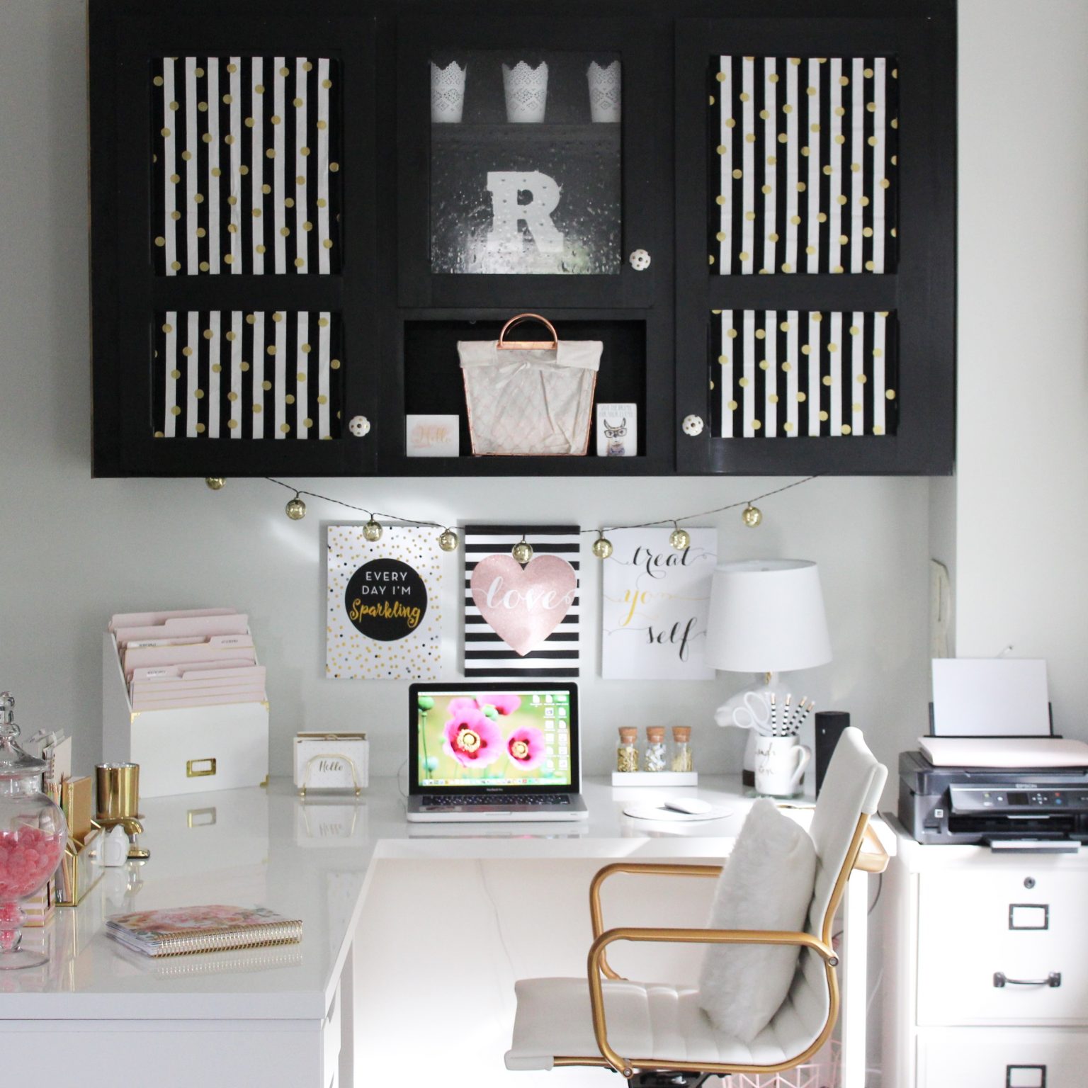 Home Office Reveal • Robyn's Southern Nest