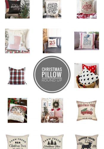 Christmas Pillow Round Up - Robyn's Southern Nest