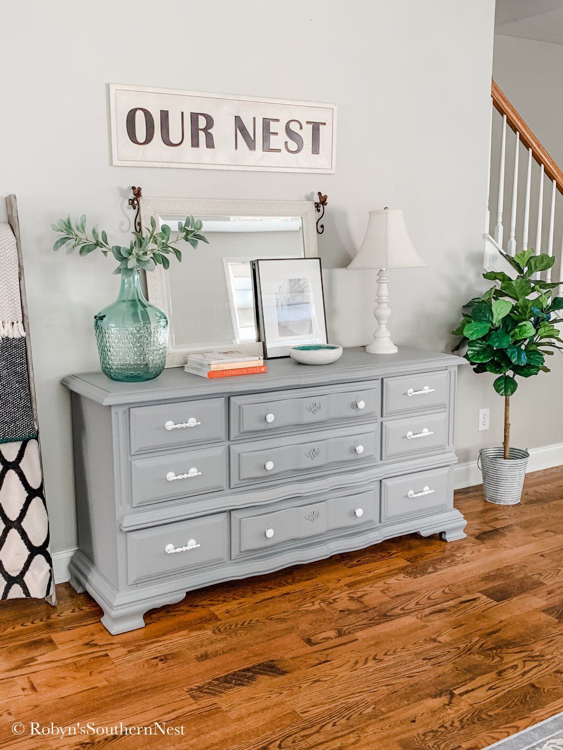 Little Lamb Fusion Mineral Painted Dresser Robyn s Southern Nest