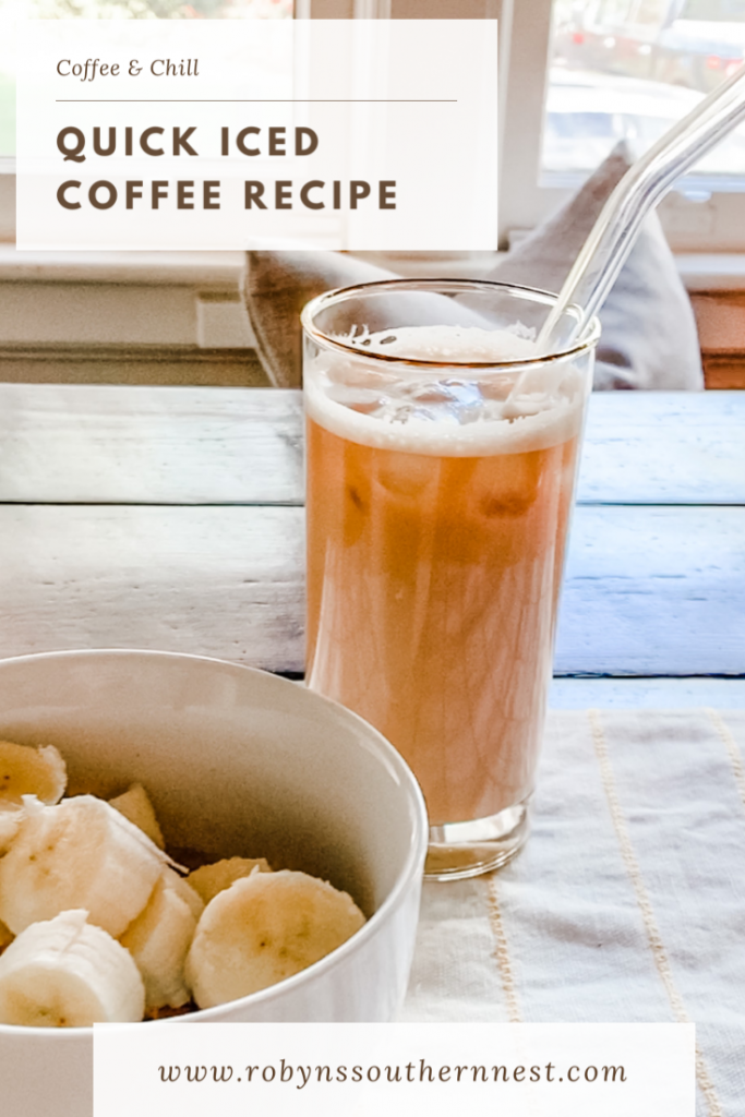 quick iced coffee recipe