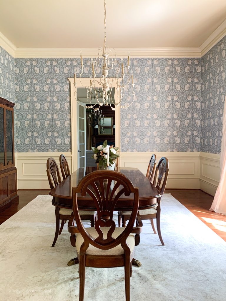 Dining Room Wallpaper • Robyn's Southern Nest Dining Room Wallpaper • Robyn's Southern Nest